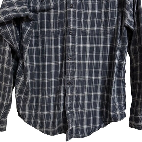 Men's Patagonia Button Up Shirt SZ Medium Cotton Trails Outdoors Hiking - Picture 3 of 4